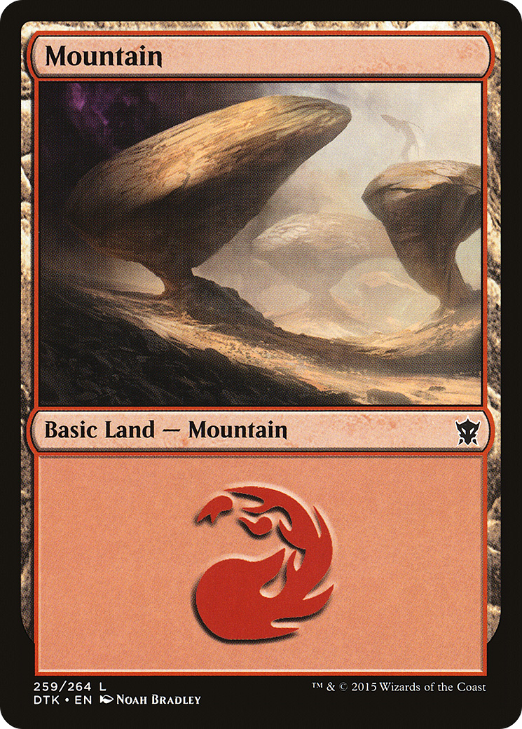 Mountain (259) - Dragons of Tarkir