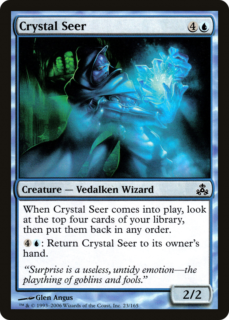 Crystal Seer (023) Foil - Guildpact