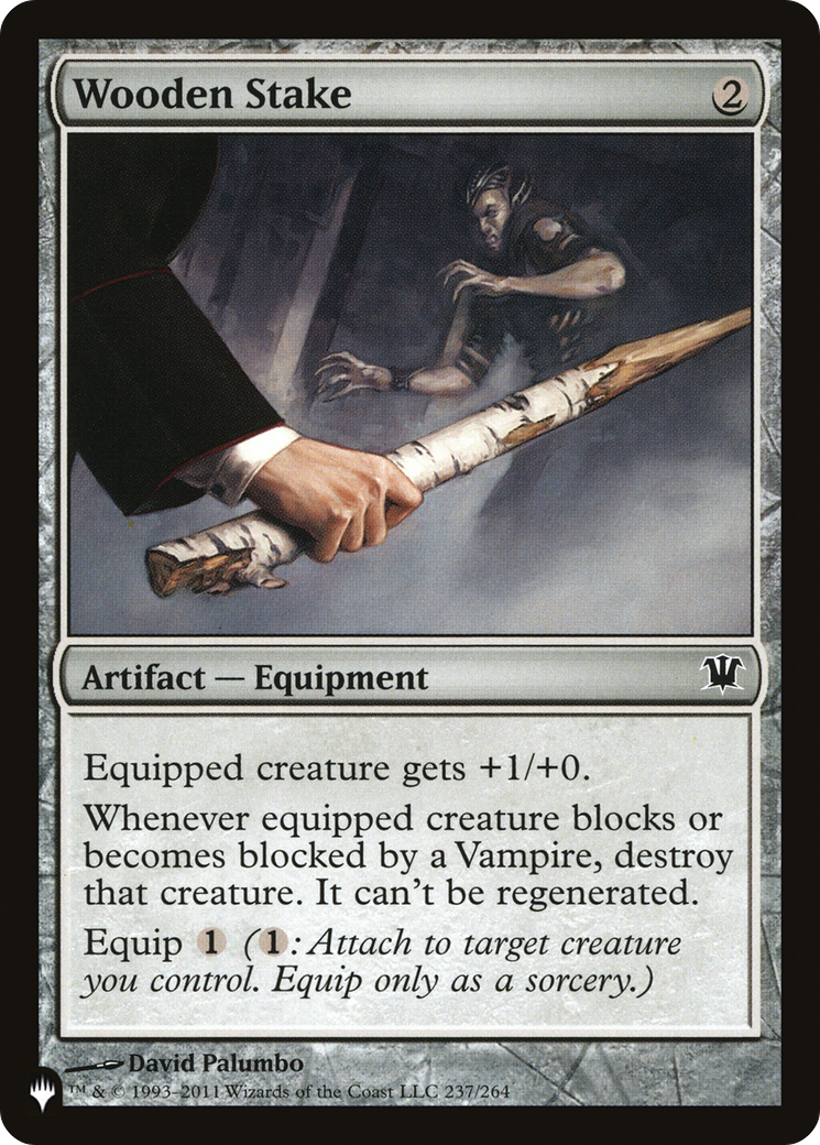 Wooden Stake (ISD-237) - The List