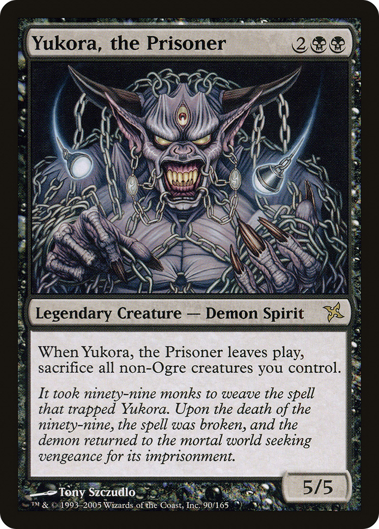 Yukora, the Prisoner (090) Foil - Betrayers of Kamigawa