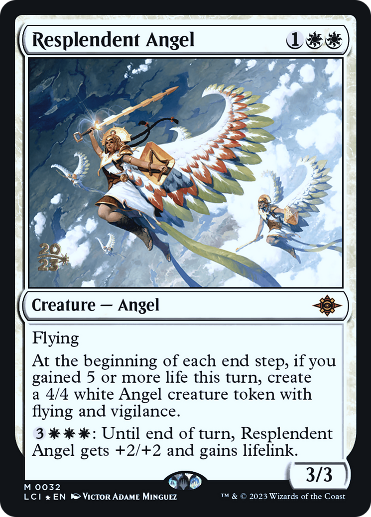 Resplendent Angel (LCI) (032) Foil - The Lost Caverns of Ixalan Promos
