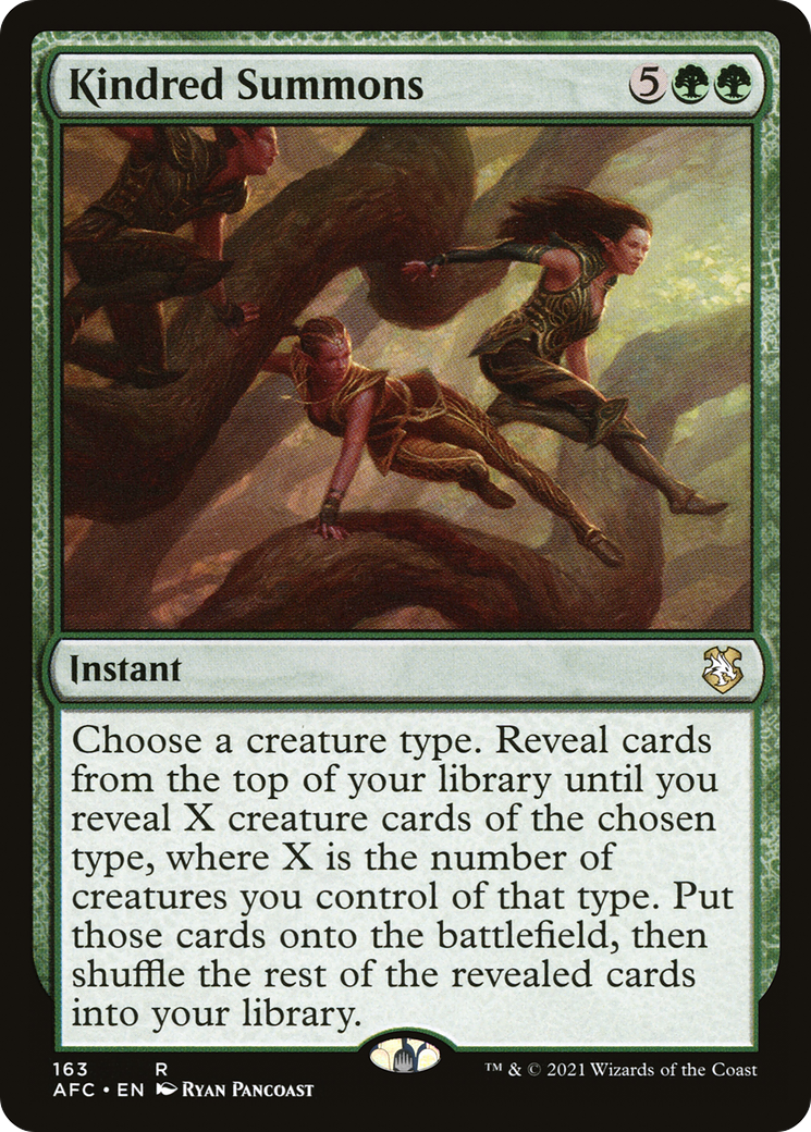 Kindred Summons (163) - Forgotten Realms Commander