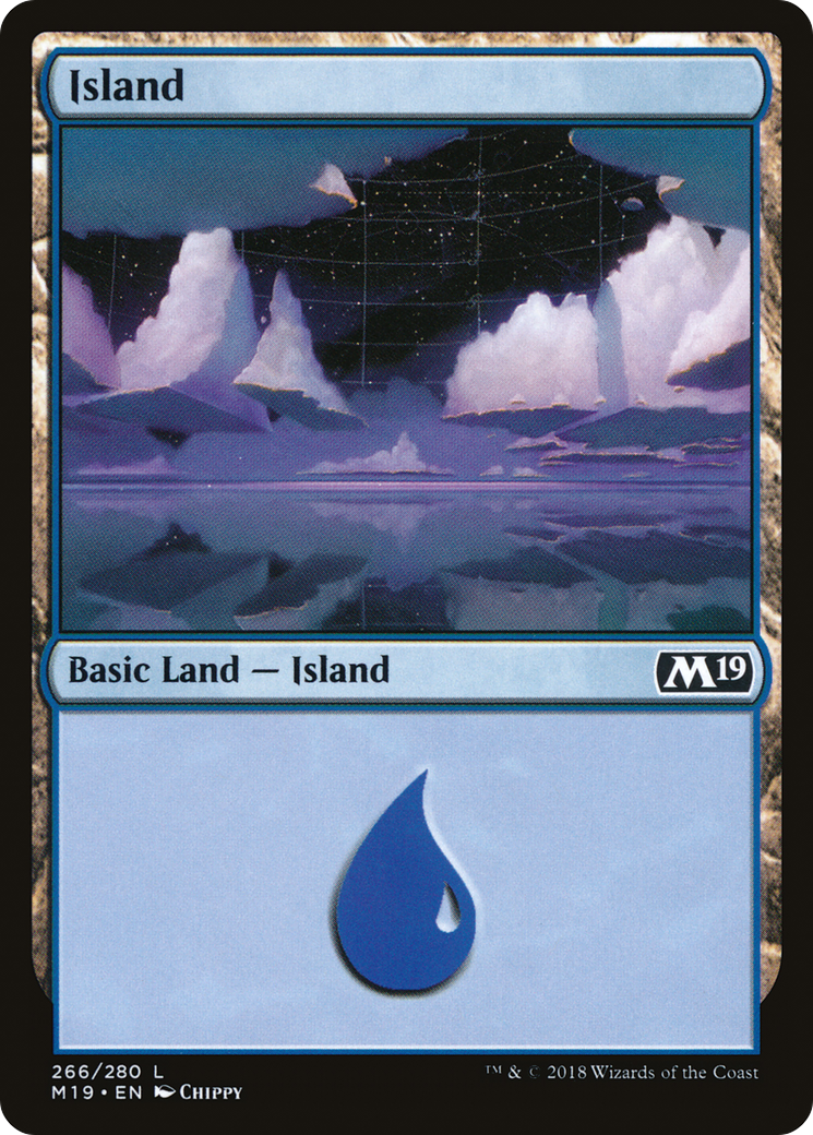 Island (266) Foil - Core Set 2019