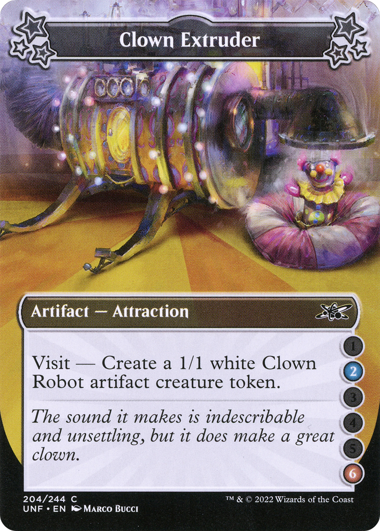 Clown Extruder (204a) Foil - Unfinity