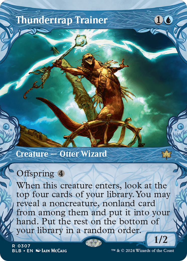 Thundertrap Trainer (Showcase) (307) Foil - Bloomburrow