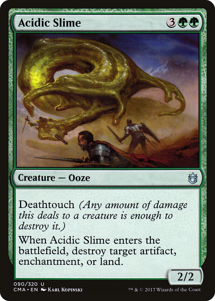 Acidic Slime (090) - Commander Anthology