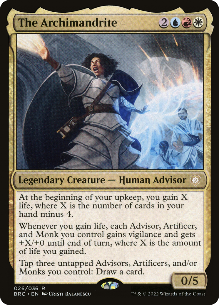 The Archimandrite (026) Foil - The Brothers' War Commander
