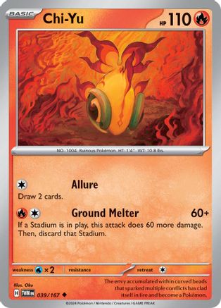 Chi-Yu (39) Reverse Holofoil - Twilight Masquerade