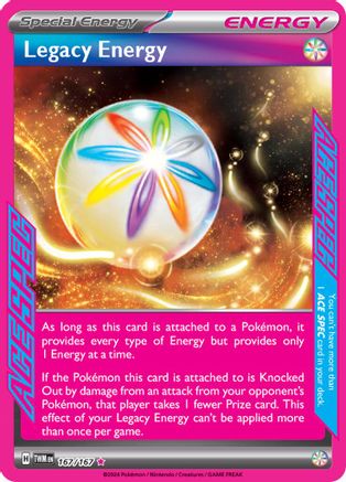 Legacy Energy (167) Holofoil - SV06 Twilight Masquerade