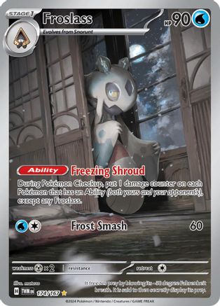 Froslass - 174/167 (174) Holofoil - SV06 Twilight Masquerade