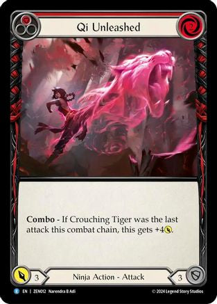 Qi Unleashed (Red) (ZEN012) - Blitz Deck: Part the Mistveil - Zen