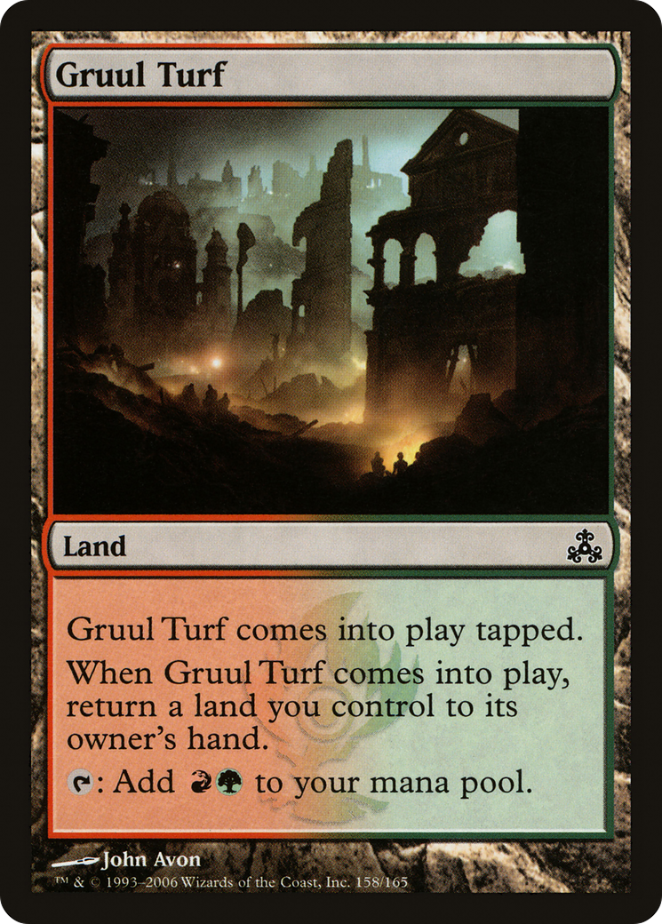 Gruul Turf (158) Foil - Guildpact