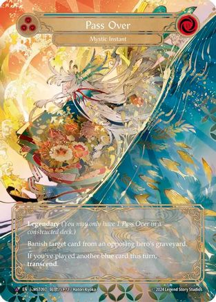 Pass Over // Inner Chi (Marvel) (MST097//MST097) Cold Foil - Part the Mistveil