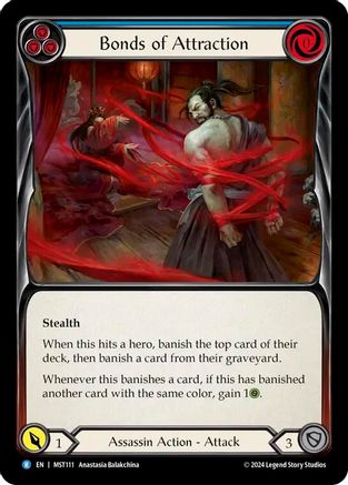 Bonds of Attraction (Blue) (MST111) - Part the Mistveil