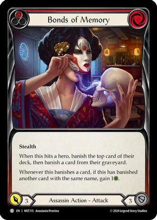 Bonds of Memory (Red) (MST115) Rainbow Foil - Part the Mistveil