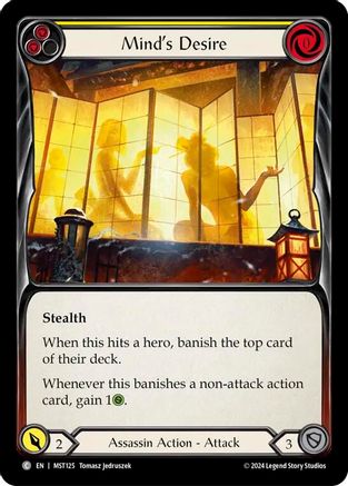 Mind's Desire (Yellow) (MST125) - Part the Mistveil