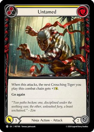 Untamed (Yellow) (MST186) - Part the Mistveil
