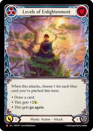 Levels of Enlightenment (MST077) Rainbow Foil - Part the Mistveil