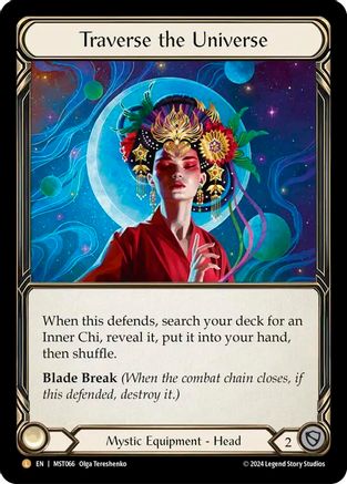 Traverse the Universe (MST066) Rainbow Foil - Part the Mistveil