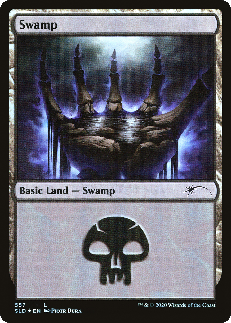 Swamp (557) Foil - Secret Lair Drop