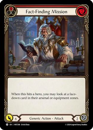 Fact-Finding Mission (Red) (MST206) Rainbow Foil - Part the Mistveil