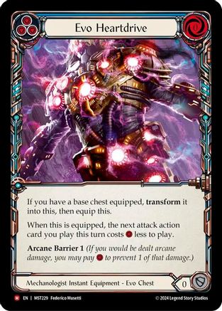 Evo Heartdrive (MST229) Cold Foil - Part the Mistveil