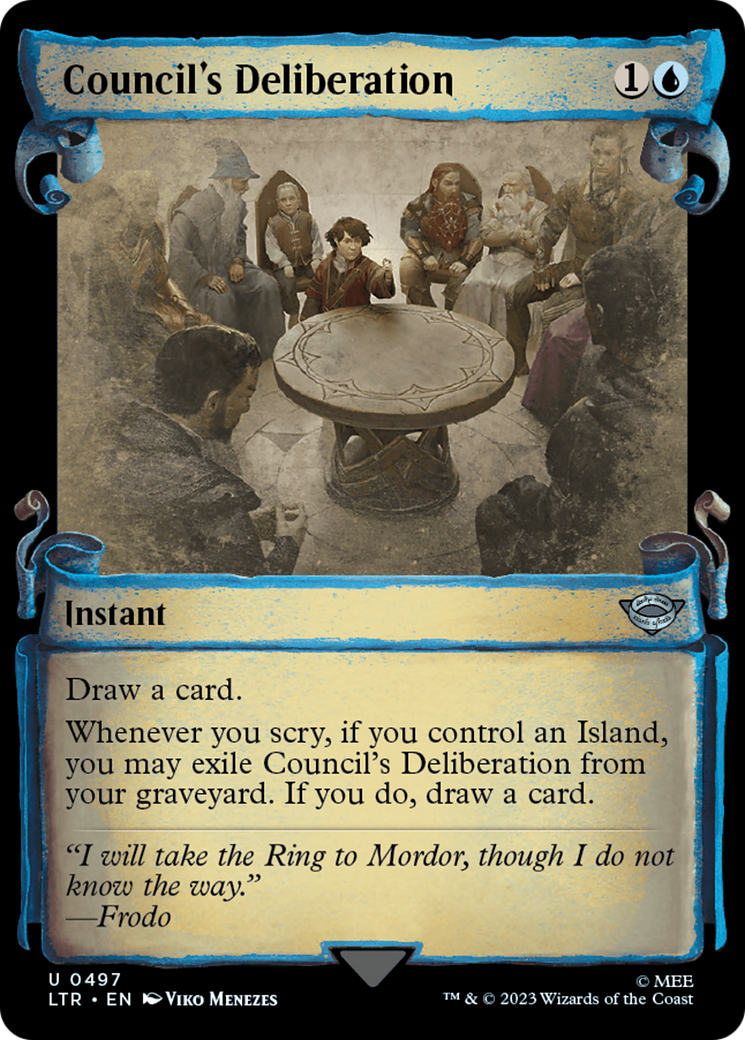 Council's Deliberation (Showcase) (497) - The Lord of the Rings: Tales of Middle-earth