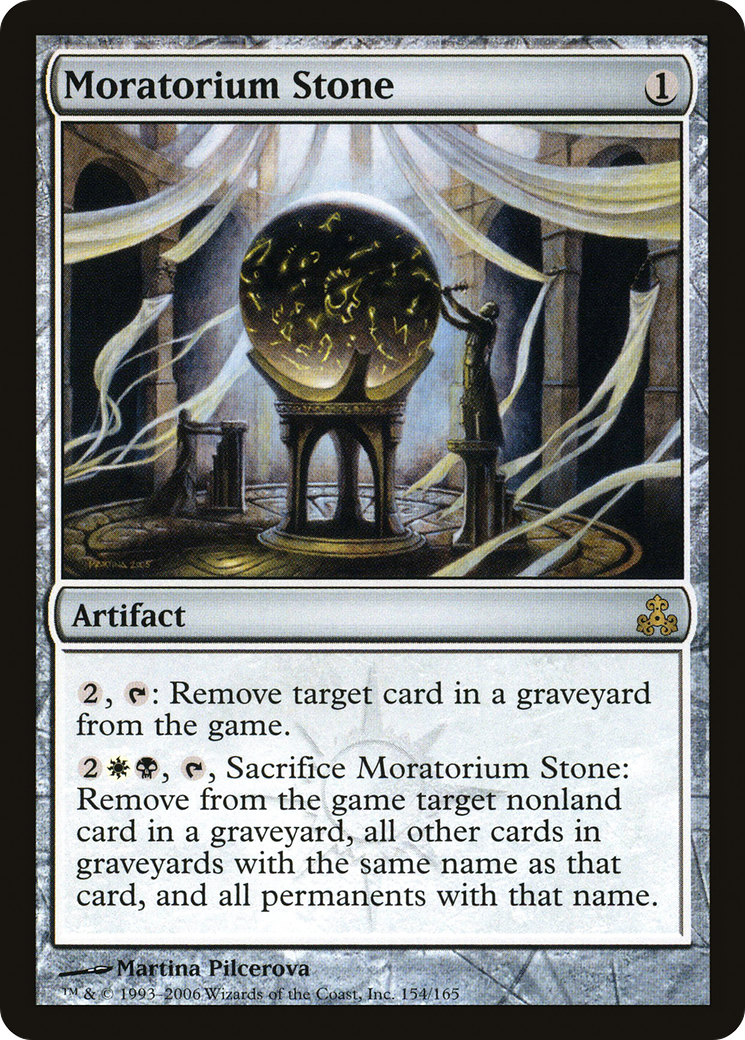 Moratorium Stone (154) Foil - Guildpact