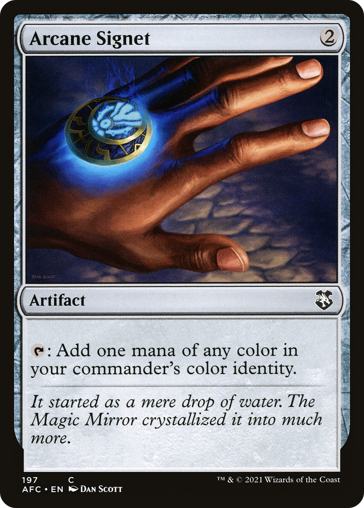 Arcane Signet (197) - Forgotten Realms Commander