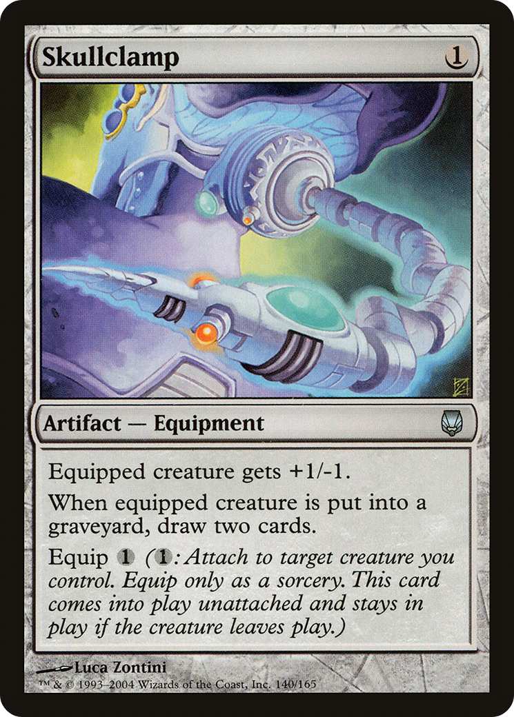 Skullclamp (140) Foil - Darksteel