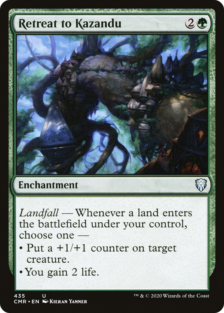 Retreat to Kazandu (435) - Commander Legends