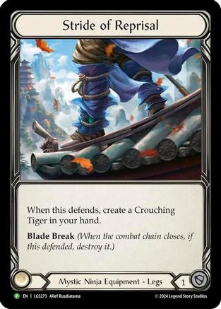 Stride of Reprisal (LGS273) Rainbow Foil - Part the Mistveil