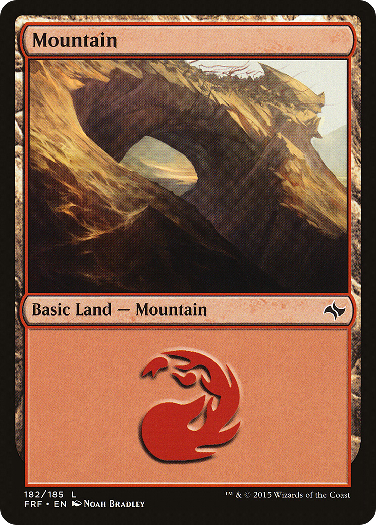 Mountain (182) - Fate Reforged