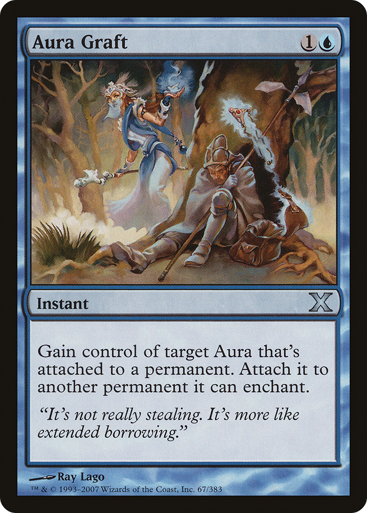 Aura Graft (067) Foil - Tenth Edition