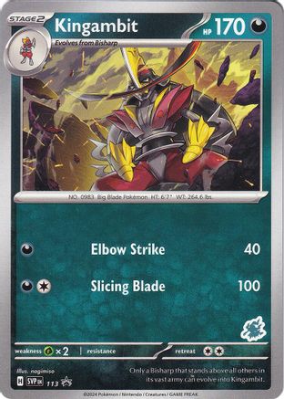 Kingambit (Darkrai) (113) - Battle Academy 2024