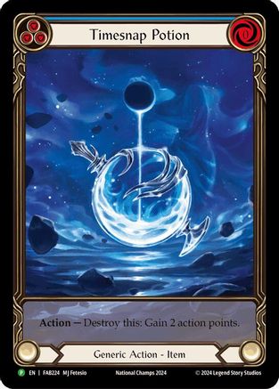 Timesnap Potion (FAB224) Cold Foil - FaB Promos