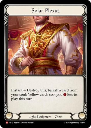 Solar Plexus (ASB004) Rainbow Foil - Armory Deck: Boltyn