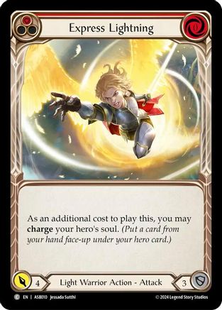 Express Lightning (Red) (ASB010) - Armory Deck: Boltyn