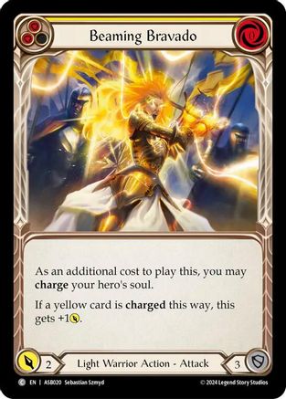 Beaming Bravado (Yellow) (ASB020) - Armory Deck: Boltyn