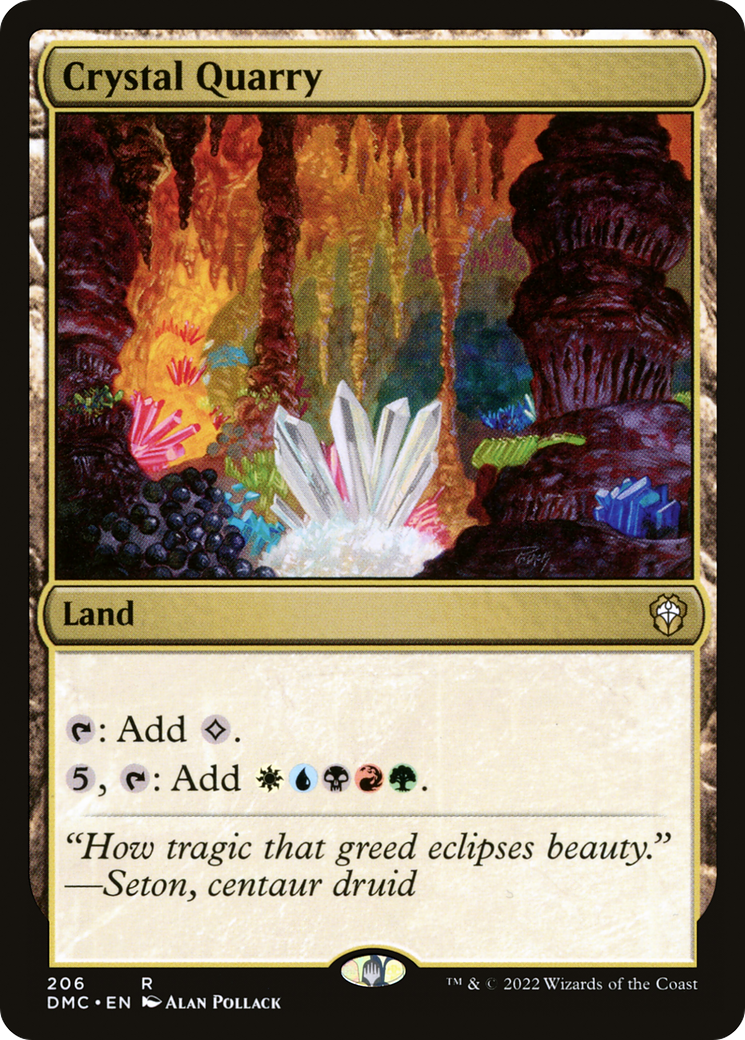 Crystal Quarry (206) - Dominaria United Commander