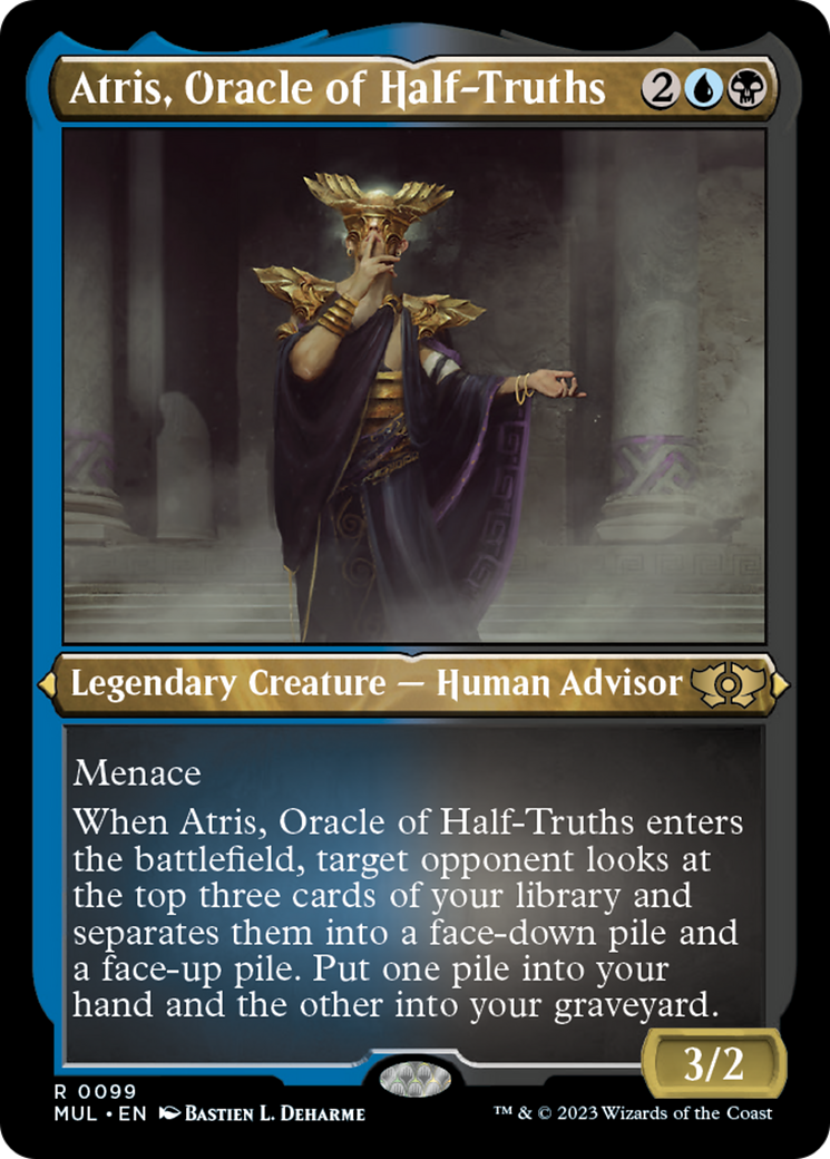 Atris, Oracle of Half-Truths (099) Foil - Multiverse Legends