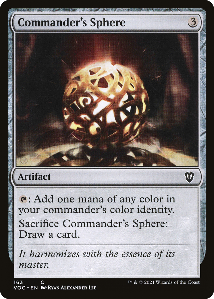 Commander's Sphere (163) - Crimson Vow Commander
