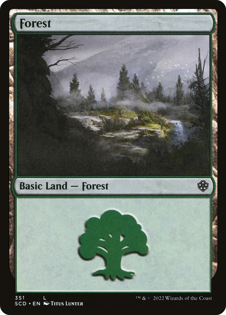 Forest (351) - Starter Commander Decks