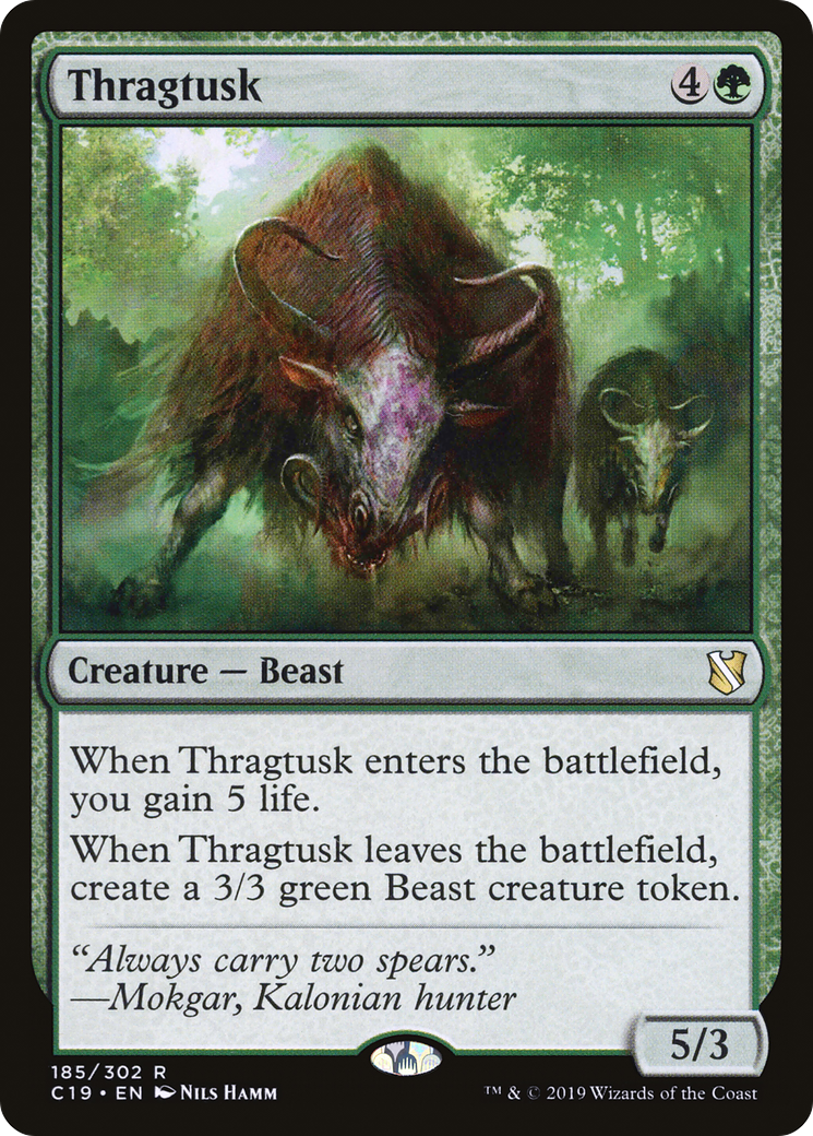 Thragtusk (185) - Commander 2019