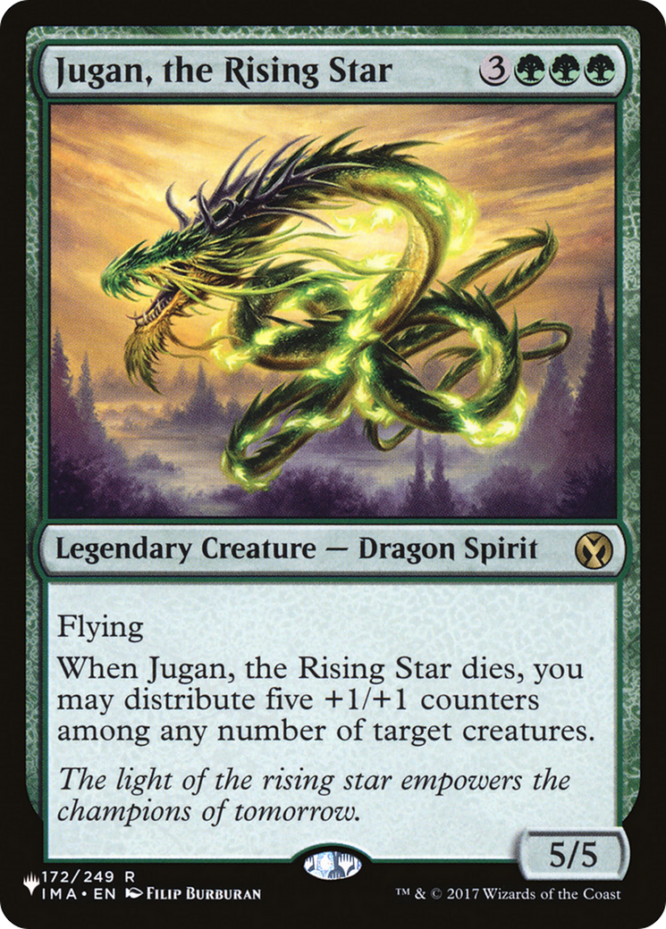 Jugan, the Rising Star (IMA-172) - The List