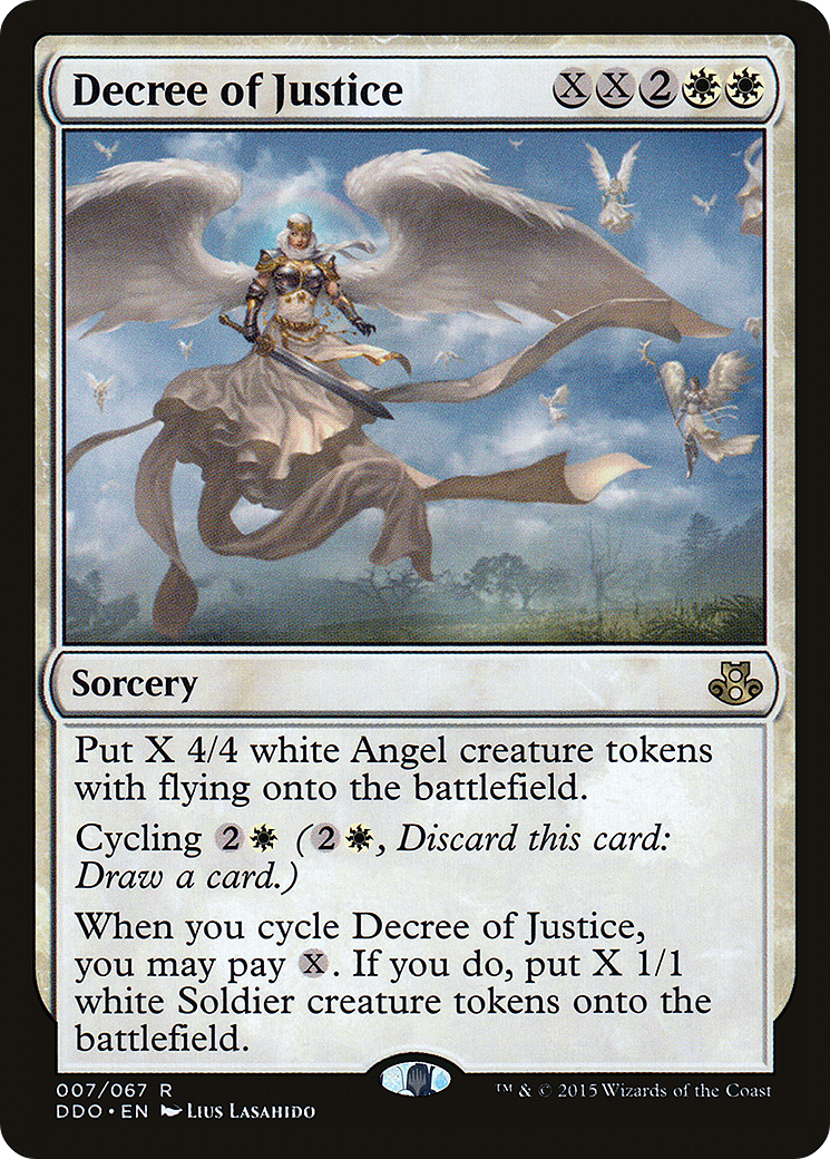Decree of Justice (007) - Duel Decks: Elspeth vs. Kiora