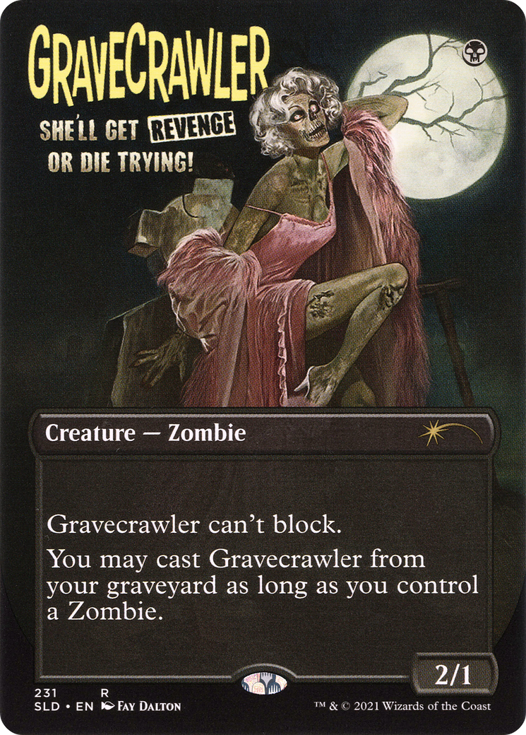 Gravecrawler (231) Foil - Secret Lair Drop