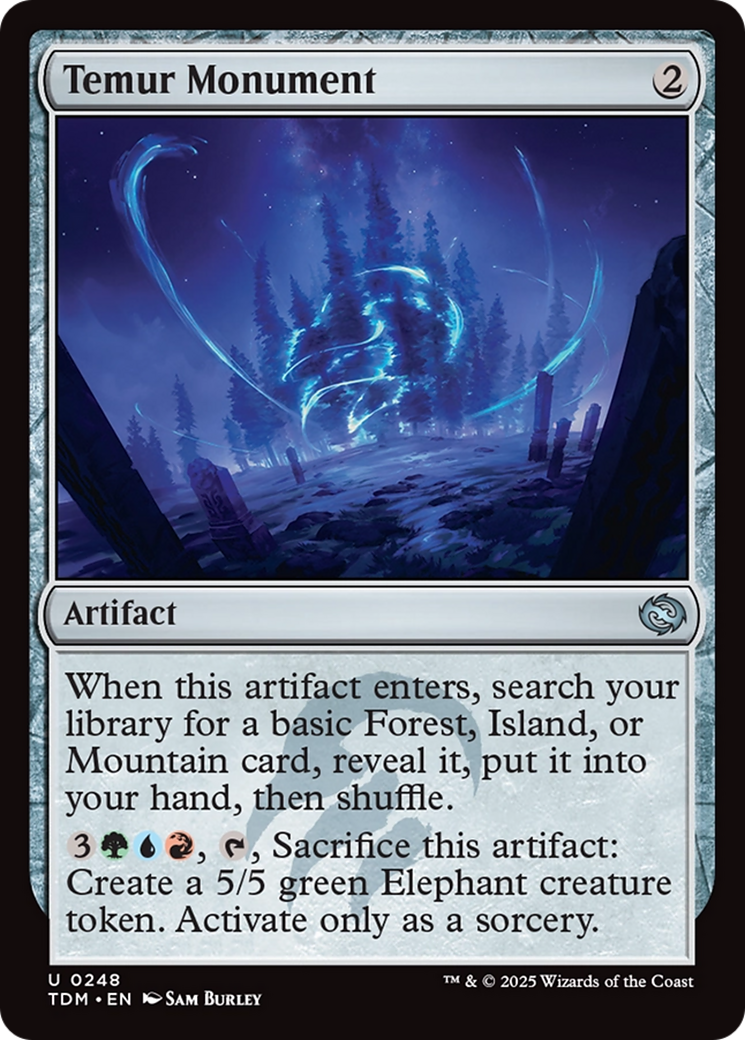 Temur Monument (248) - Tarkir: Dragonstorm