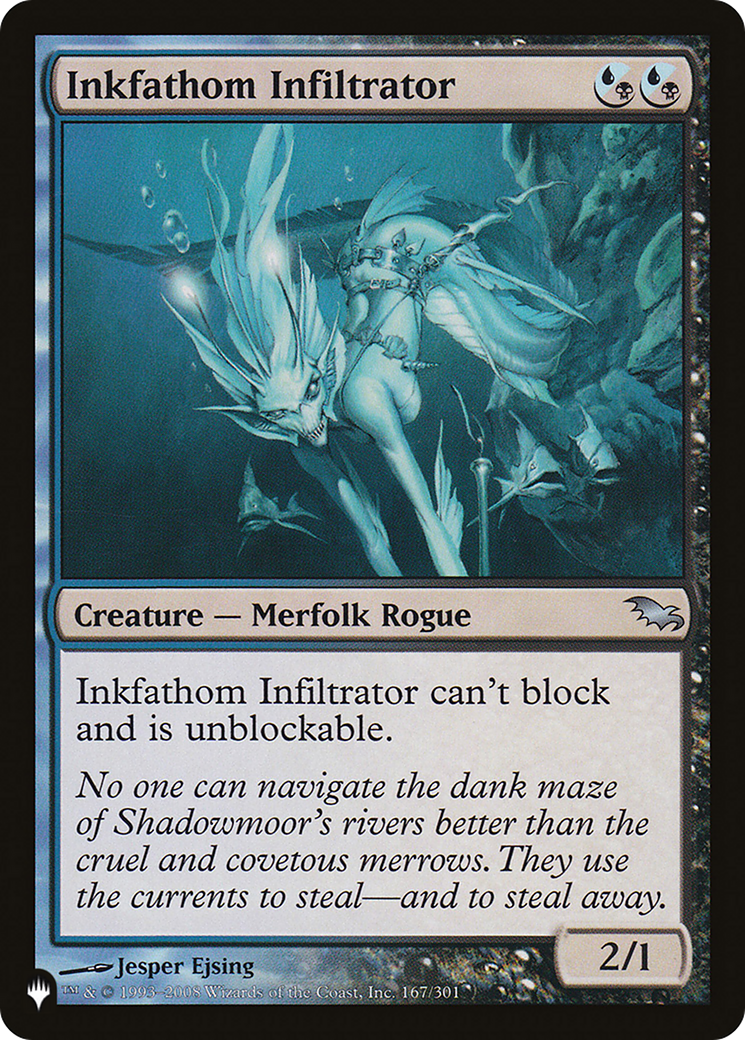 Inkfathom Infiltrator (SHM-167) - The List