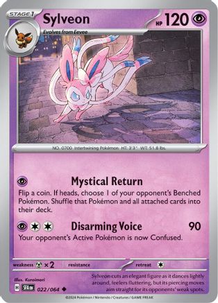 Sylveon (22) Reverse Holofoil - Shrouded Fable